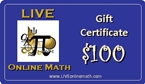 $100 Gift Certificate