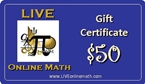 $50 Gift Certificate